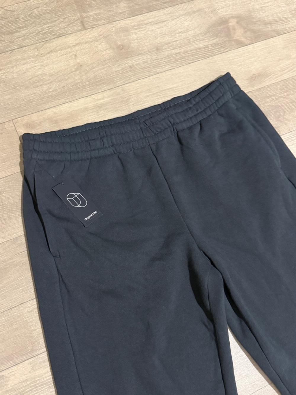 Original Use Men's Knit Sweatpants Black Size L - Picture 3 of 9